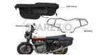 Royal Enfield GT Continental and Interceptor 650cc Soft Pannier Bags With Mounting Rails - SPAREZO